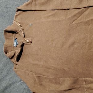 Ralph Lauren Polo Half-Zip Brown, XL